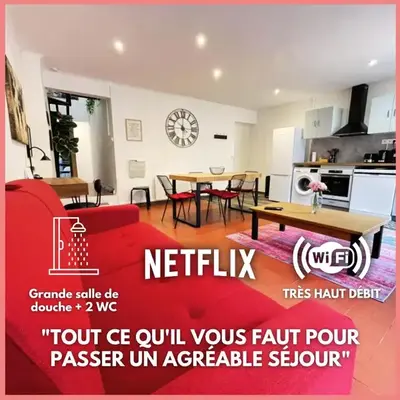 Spacieux appartement T4 / 70 m2 8 personnes