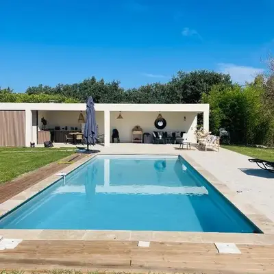 Villa avec Pool House au cœur des vignes - Lubéron