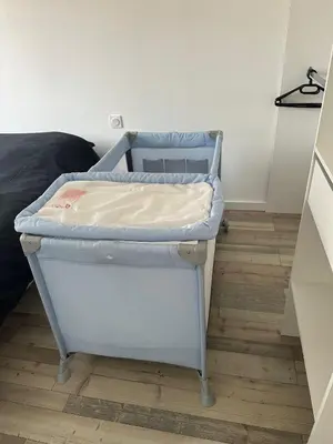 a bed in a room with a mattress at maison_du_sud_13140 in Miramas