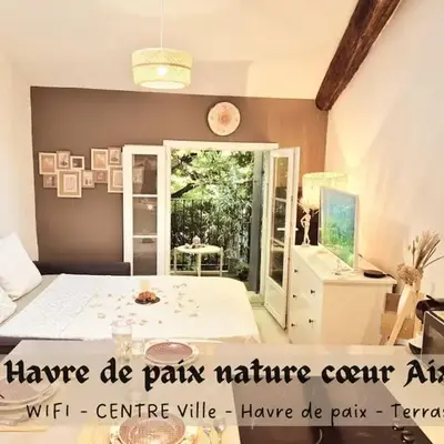 T2 Havre de paix nature cœur d Aix