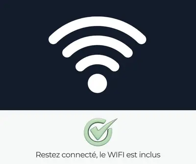 an image of an icon of a wifi symbol at Maison Ange & Lice in Pernes-les-Fontaines