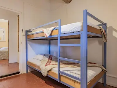 a couple of bunk beds in a room at Holiday Home Côté Place by Interhome in Villars