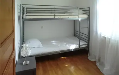 a bedroom with two bunk beds in a room at Amazing Home In Vedène in Vedène