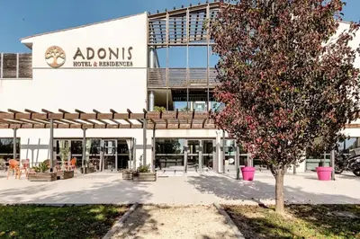 a building with a tree in front of it at Ma place au sud 216 in Éguilles