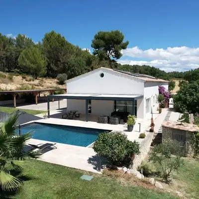 Luxury air-conditioned villa pool views Aix-en-Provence LS7-457