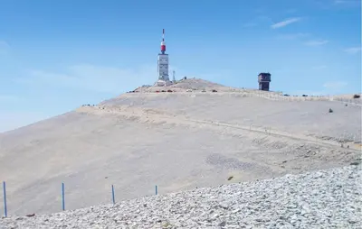 a hill with a lighthouse on top of it at Pet Friendly Home In Gargas With Wifi in Gargas
