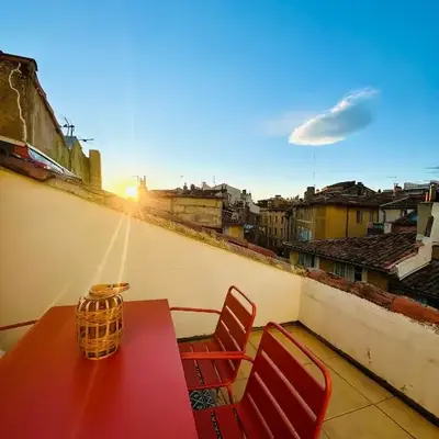 Rare duplex with rooftop terrace