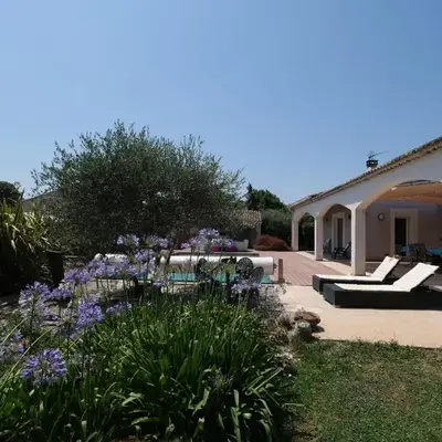 pleasant one-level villa with private pool in the thor village
