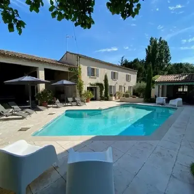 authentic provencal mas with pool