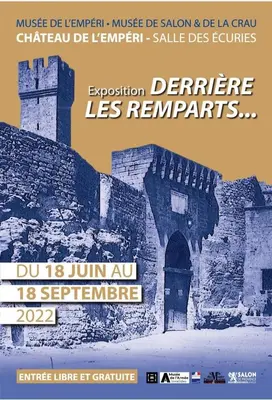 a poster for a concert with a castle at Woods Natural Hyper centre Fontaine Moussue in Salon-de-Provence