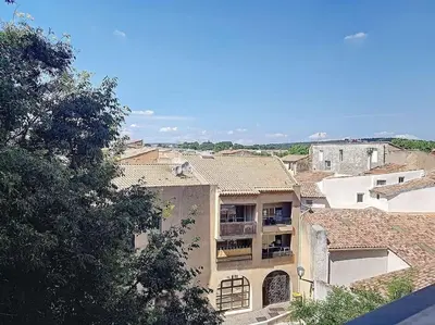 a view of a building in a city at Plein centre ville Appartement in Salon-de-Provence
