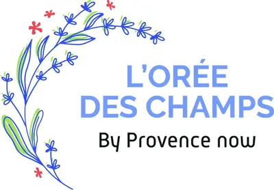 a sign with flowers and the words forceessenessen dmg champions at Provence Now in Cabrières-dʼAvignon